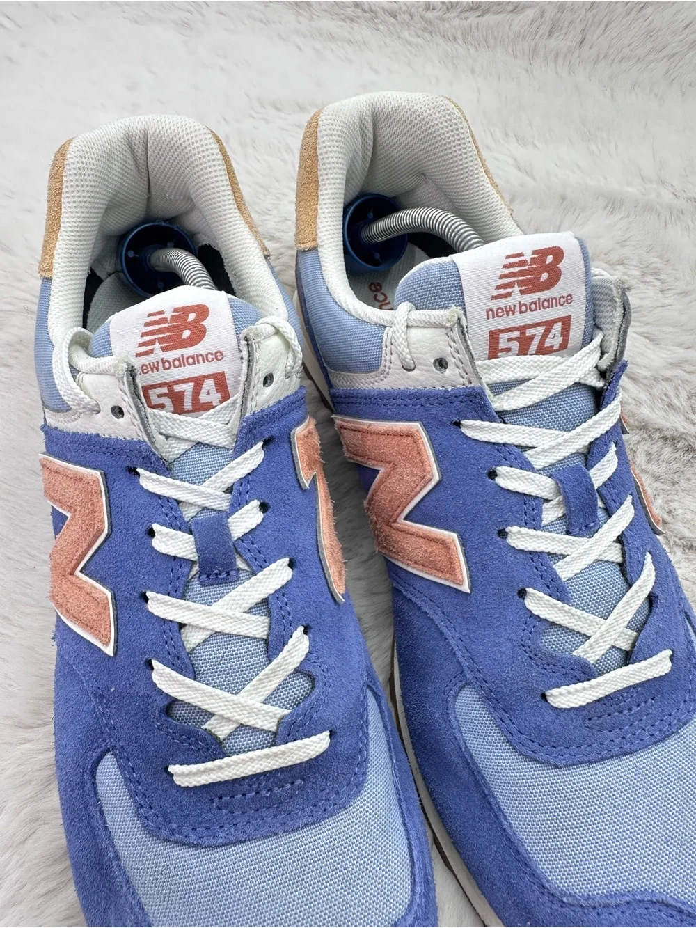 New Balance 574v2 Night Sky Sea Salt Sneakers Shoes ML574RA2 Men’s 12 - Picture 8 of 14